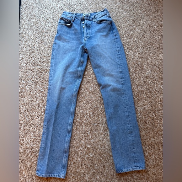 Agolde Denim - Agolde button fly High Rise Jeans Size 24